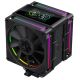 3. GameMax SIGMA 620 BK Computer-Kühlsystem Prozessor-Luftkühler 12 cm Schwarz 1 Stück.