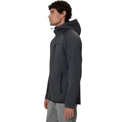 4. Herren-Softshelljacke 4F M646 Anthrazit 4FWAW26TSOFM646 22S