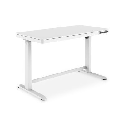 19. Digitus Schreibtisch mit elektrischer Höhenverstellung, USB-Ladestation und Schublade