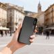 6. Tech-Protect Smart View Hülle für Samsung Galaxy A57 5G – Schwarz