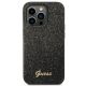 3. Guess Glitter Script Case für iPhone 14 Pro - Schwarz