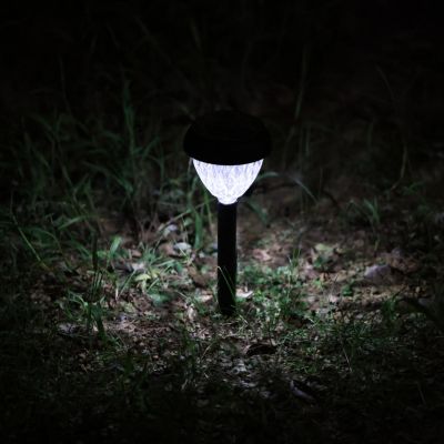 4. SOLARLAMPE KRISTALL 10X37CM