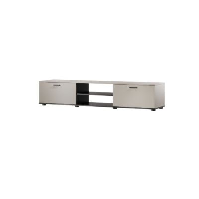 TV-Schrank SOHO 180x43x37 cm, Kaschmir + Schwarz
