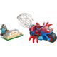 3. LEGO Marvel Spiderman 11206 Spidey auf einem Motorrad gegen Rhino
