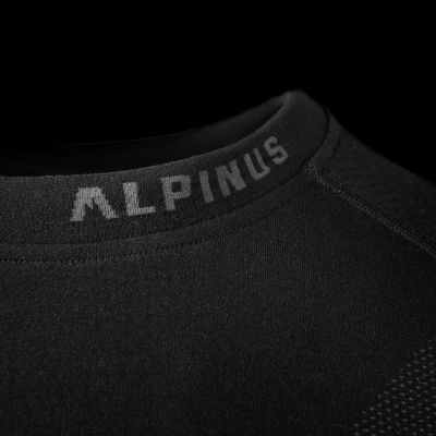 19. Alpinus Pro Miyabi Edition Thermoaktives T-Shirt Schwarz M GT43239