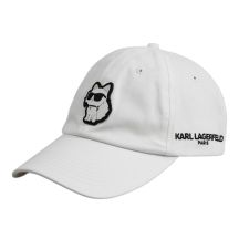 Karl Lagerfeld Paris Choupette Strapback-Cap Weiß – L5WH7944 wht
