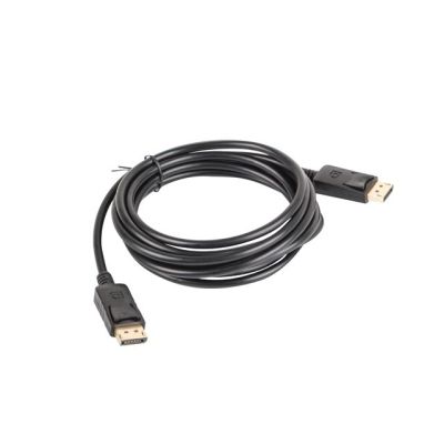 3. Lanberg CA-DPDP-10CC-0030-BK Kabel (DisplayPort M - DisplayPort M; 3 m; schwarz)