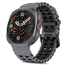 Tech-Protect Iconband Pro für Samsung Galaxy Watch Ultra 47 mm – Grau/Schwarz