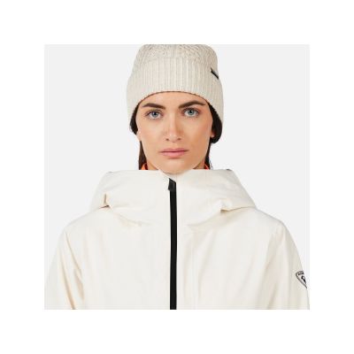 5. ROSSIGNOL W ROCHRUN ISOLIERTE JKT Damen-Skijacke weiß