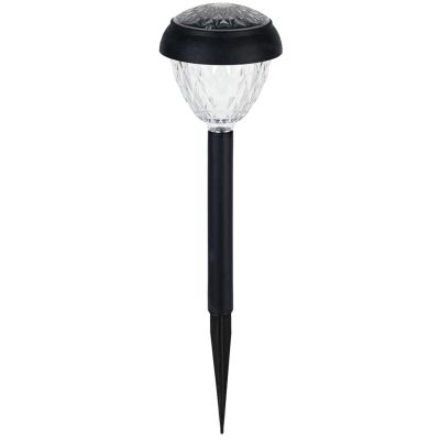 8. SOLARLAMPE KRISTALL 10X37CM