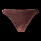 Damen-Bikinihose in Traubenfarbe