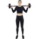 15. Faltbare Hantelstange aus Verbundmaterial, 20 kg, Pure 2 Improve