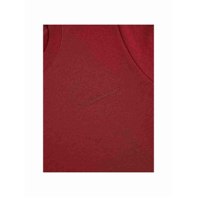 8. Peak Performance W Original Small Logo Crew Burgunder Sweatshirt