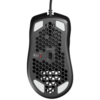6. Glorious PC Gaming Race Model D Maus, rechte Seite, USB Typ-A, optisch, 12000 DPI