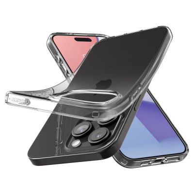 7. Spigen Liquid Crystal Hülle für iPhone 15 Pro – transparent