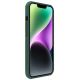 4. Nillkin Super Frosted Shield Pro Hülle für iPhone 14 Plus Rückseite grün