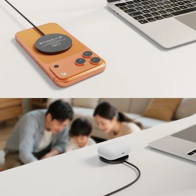 6. Tech-Protect A50 MagSafe 25W QI2.2 Kabelloses Ladegerät – Schwarz