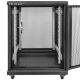 7. QOLTEC Rack-Schrank 19" | 15 HE | 600 x 855 x 600 mm | Perforierte Türen