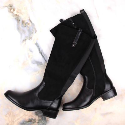 8. Jezzi W JEZ410A isolierte Stiefel schwarz