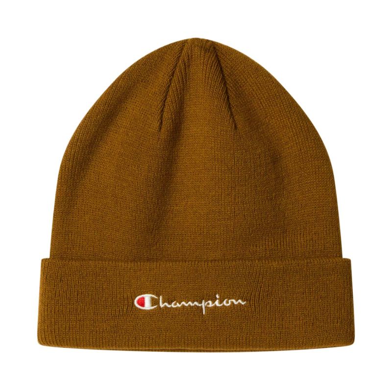 4. Champion Beanie Mütze Braun 806064 MS572