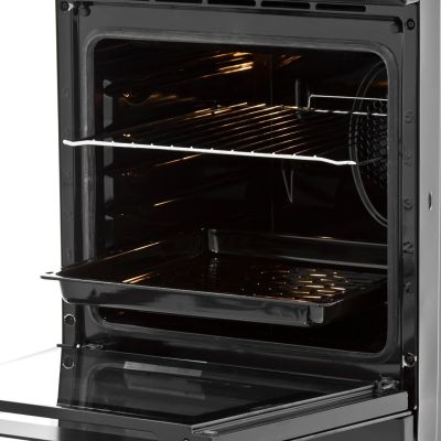 6. BEKO FSE52321DBD Gas-Elektro-Herd | Konvektion | Grill | Dampfreinigung | Schwarz
