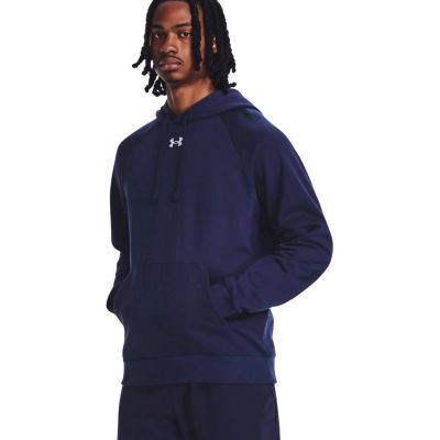 Herren-Sweatshirt Under Armour Rival Fleece Hoodie marineblau 1379757 410 M
