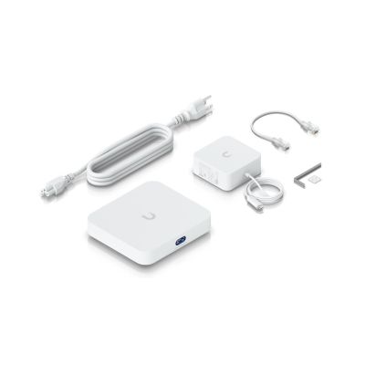 10. Router (Gateway), UniFi Controller, NVR, Switch Ubiquiti UniFi Cloud Gateway Max (UCG-Max-EU)