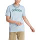 10. adidas Essentials Single Jersey Linear Logo-T-Shirt mit Stickerei M IJ8651