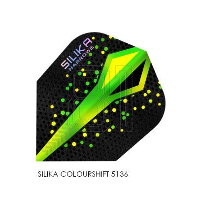 4. Harrows Silika Colourshift Federn