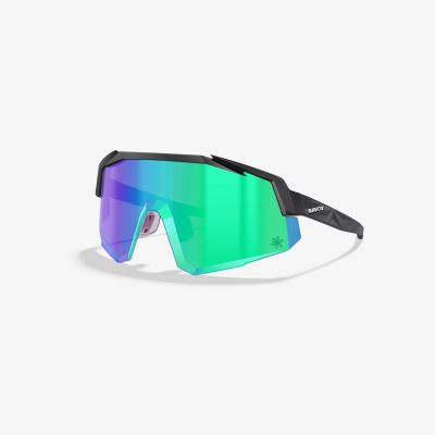 SUPACaz ORBITRON Brille Matt Schwarz, Aurora Lazer