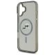 6. Karl Lagerfeld IML Metal Karl&Choupette Head MagSafe Hülle für iPhone 16 Plus - Schwarz