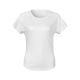 2. Zoom Damen-T-Shirt (Weiß)