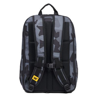 2. Rucksack Bennett Caterpillar MILLENNIAL CLASSIC Black/Grey Fractal Camo (84184-676)