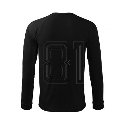 4. Malfini Street LS M T-Shirt MLI-13001 schwarz
