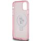 7. Karl Lagerfeld Ring Stand Karl&Choupette MagSafe Hülle für iPhone 11 / Xr – Rosa