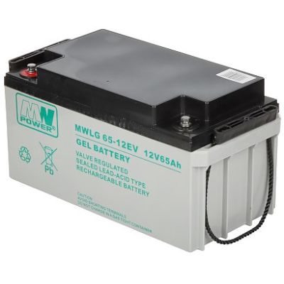 Gelbatterie 12V/65AH-MWLG MW Power