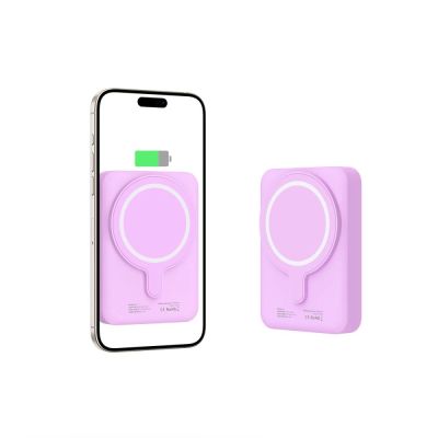 4. Tech-Protect LifeMag MagSafe PB11 10000 mAh Powerbank – Pink