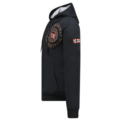 4. Geographical Norway Geganto DB 100 M Sweatshirt WZ3024H/GN-Schwarz