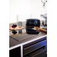 8. Smeg TSF02BLEU Toaster, schwarz, 4 Scheiben, Metallgehäuse