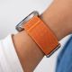 6. Tech-Protect Nylon-Armband mit Verschluss für Samsung Galaxy Watch 40/44/46 mm – Orange