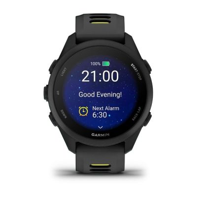 8. Garmin Forerunner 170 42,6 mm Black Amp Yellow Uhr