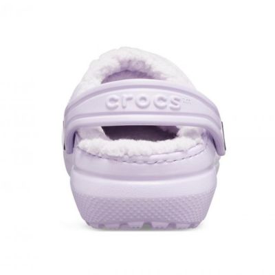 5. Crocs Classic gefütterte Clogs, Lavendel-Lila Flip-Flops - 203591-50P
