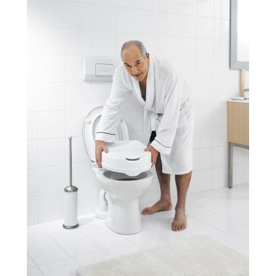 4. RIDDER A0071001 WC-Sitz Hartschale Polypropylen (PP) Weiß