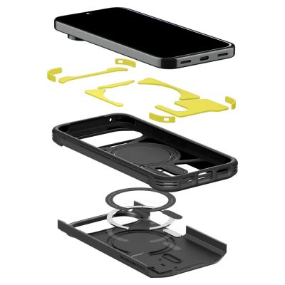7. Spigen Tough Armor Mag MagSafe Hülle für Google Pixel 11 Pro XL - Schwarz