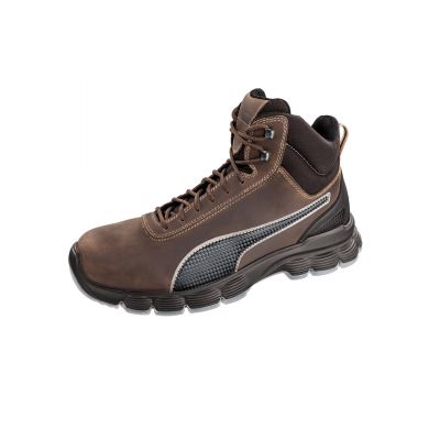 Puma Cordur Brown Mid M MLI-S14B9 dunkelbraune Schuhe