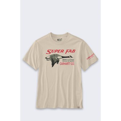 Carhartt Leichtes Grafik-T-Shirt Fab Oat Milk