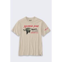 Carhartt Leichtes Grafik-T-Shirt Fab Oat Milk