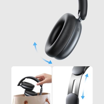 15. Joyroom J-Head Series JR-JH1 kabellose Kopfhörer mit ANC Bluetooth – Schwarz