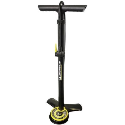 10. Werkstatt-Fahrradpumpe Michelin Manometer