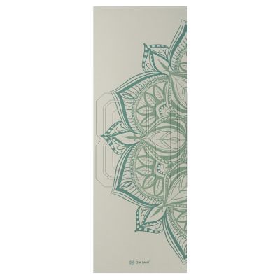 6. Gaiam Vintage Green Point Yogamatte 5MM 64949